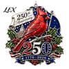 National Day Festive Ornaments 250 Anniversary USA Christmas Ornament, United States 1776-2026 250th Historic 1776 to 2026 Ornament Patriotic