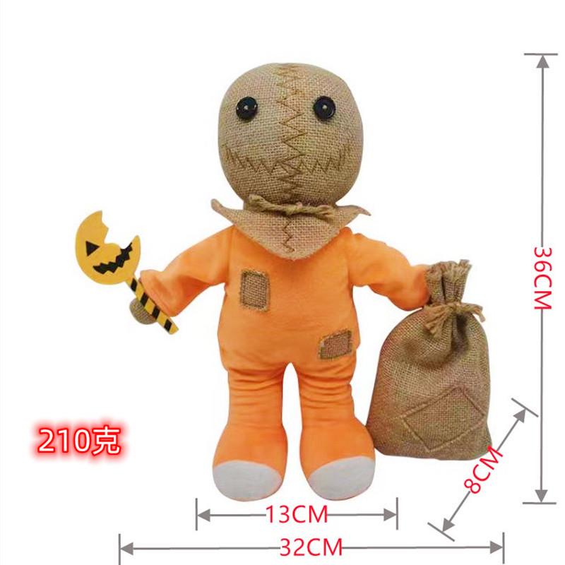 2 стиля Новая Плюшевая кукла Сэм из Trick or Treat на Хэллоуин Фигурка Великого Осеннего Духа Плюшевые игрушки Подарок на день рождения ребенка Декор комнаты