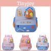 Charming Cartoon Versatile Backpack For Young Kids In Soft Pastel Variants Color