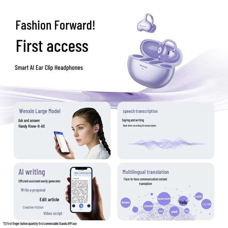 Newman S6 Wireless AI Translation Earbuds