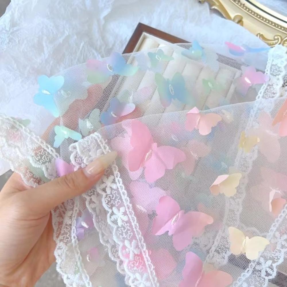 Sweet Lace Triangle Scarf Soft Wrap Printing Hair Scarf Floral Cotton Head Scarf Beach