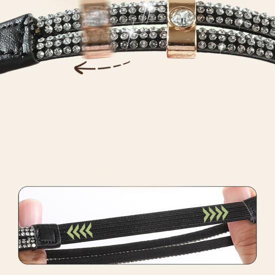 2 шт. стразы эластичные ремешки для обуви высокие каблуки ремни для обуви съемные нерасстегивающиеся ремешки для сандалий тапочки надежная фиксация