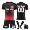 Personalised Shirts Kit Mens Girls With Name Number Custom Football Jerseys For Boys Training Suit