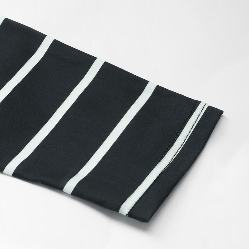 Women's Casual Striped Long Sleeved T-shirt