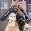 New Product Creativity Funny Samurai Keychain Car Pendant Schoolbag Pendant Stationery Store Doll Machine Small Gifts