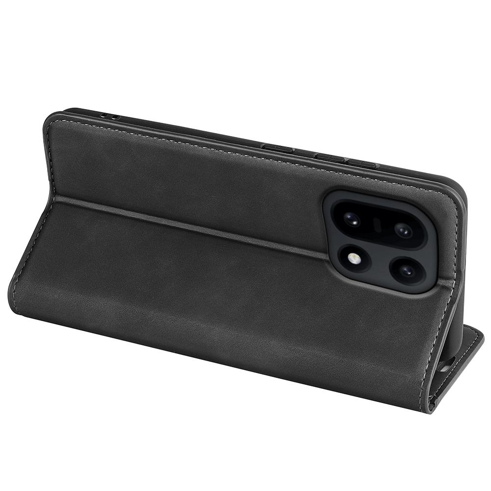 Чехол-кошелек из кожи с покрытием Skin Touch для OnePlus 15 5G