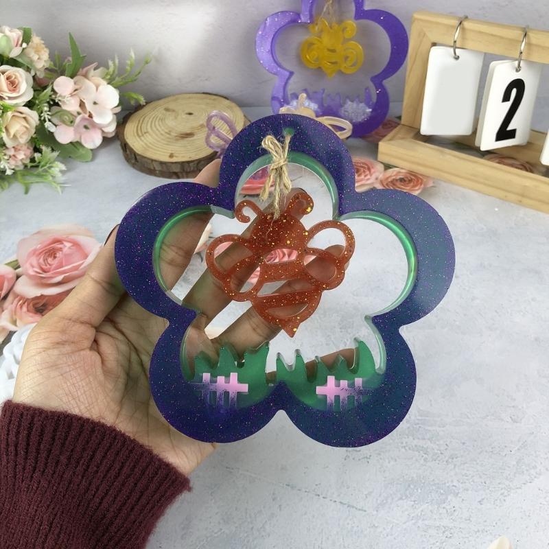 Практичные Прочные Силиконовые Формы для Заливки Портативные для Птичьих Домиков И Подсвечников для Домашних Декоративных Проектов