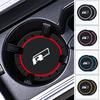 DOG1 2PCS Available in Multiple Colors Silicone material Water Coaster For VW R Tiguan CC Jetta Polo Golf Passat Touareg T-ROC