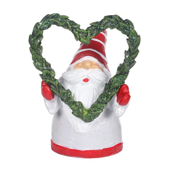 Рождественский гном, украшение из смолы, рождественский гном, эльф, статуэтка, домашний декор для стола, стоящая