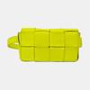 [Pre-Owned] Bottega Veneta Belt Cassette Bag 'Acid Kiwi/Silver' - Very Good #UGQW9