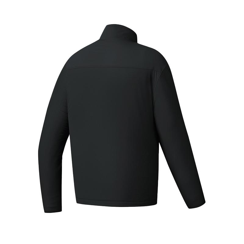 Fila Фитнес Двусторонняя Свободная Куртка с Воротником-стойкой Теплая Флисовая Куртка Унисекс A51U541502F-BK