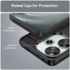 For Xiaomi Poco F6 5G/Redmi Turbo 3 5G Case Carbon Fiber Texture TPU Slim Phone Cover