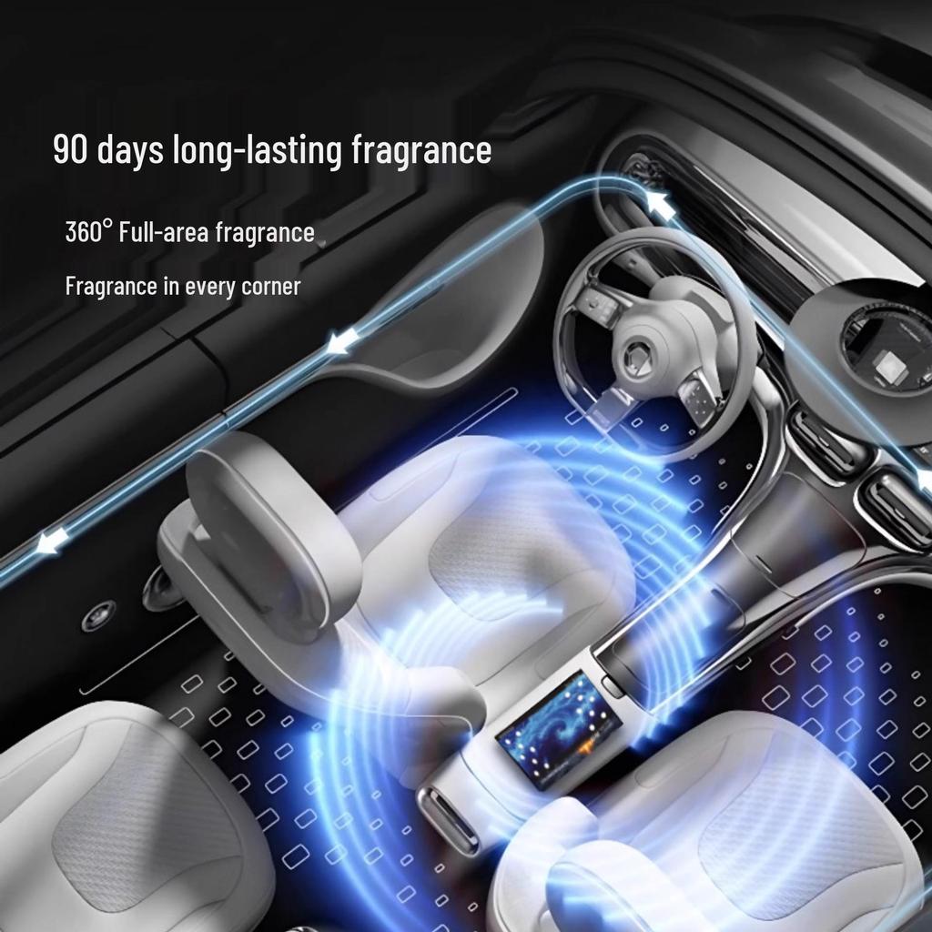 Автомобильный освежитель воздуха твердый бальзам: Скрытый кирпичный дизайн, Безопасный для всех, Стойкий освежающий аромат