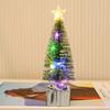 1 шт. Ночник Новогодняя вечеринка Рождественская елка Мини Разноцветный Светящийся Рождественская елка Сделай сам Домашний декор Свечи Лампы Украшения Светодиод