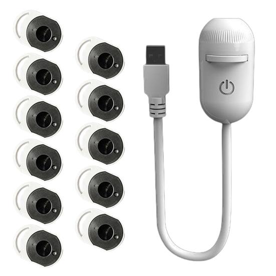 Проектор Звездного Неба Лампа с Сенсорным Управлением Ночник с Регулируемой Яркостью USB Портативный 2-в-1 Светодиодный Ночник для Детской Спальни Автомобиля