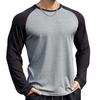 Men Long Sleeve Skinny T-shirt Casual T Shirt Gym Fitness Tees Tops Running Sport Quick Dry Clothing