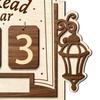 Деревянный годовой трекер прочитанных книг Дисплей отслеживает книги Текст Прочная книжная полка Декор Подарок для книголюбов Читателей
