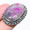 Pink Tourmaline Gemstone 925 Sterling Silver Jewelry Ring Size 8 R5t28