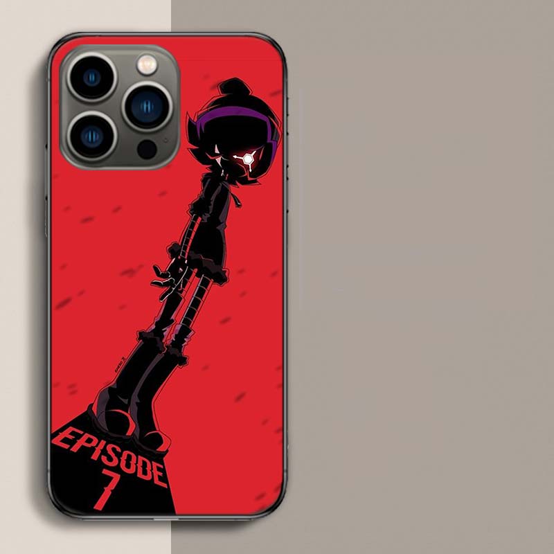 Чехол для телефона M-Murder-D-Drones Для iPhone 17 Air 15 Pro 14 Plus 16 Pro Max 17E 16E 12 13 Mini 11 Чехол Милый Fundas