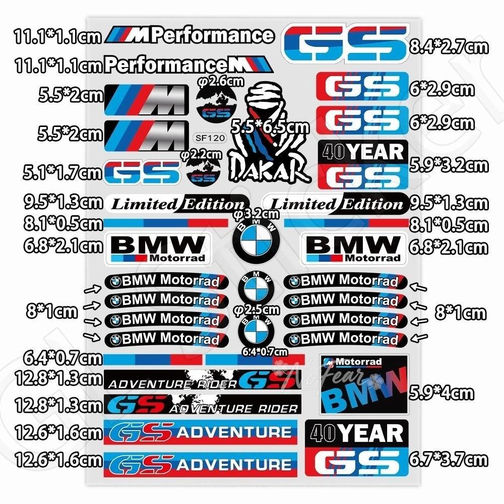 Fashion Motorcycle Helmet Decals with BMW Logo Decoration Sticker For BMW E36 E46 E53 E90 E60 E61 E93 E87 X1 X3 X5 F30 F20 G30 AS5
