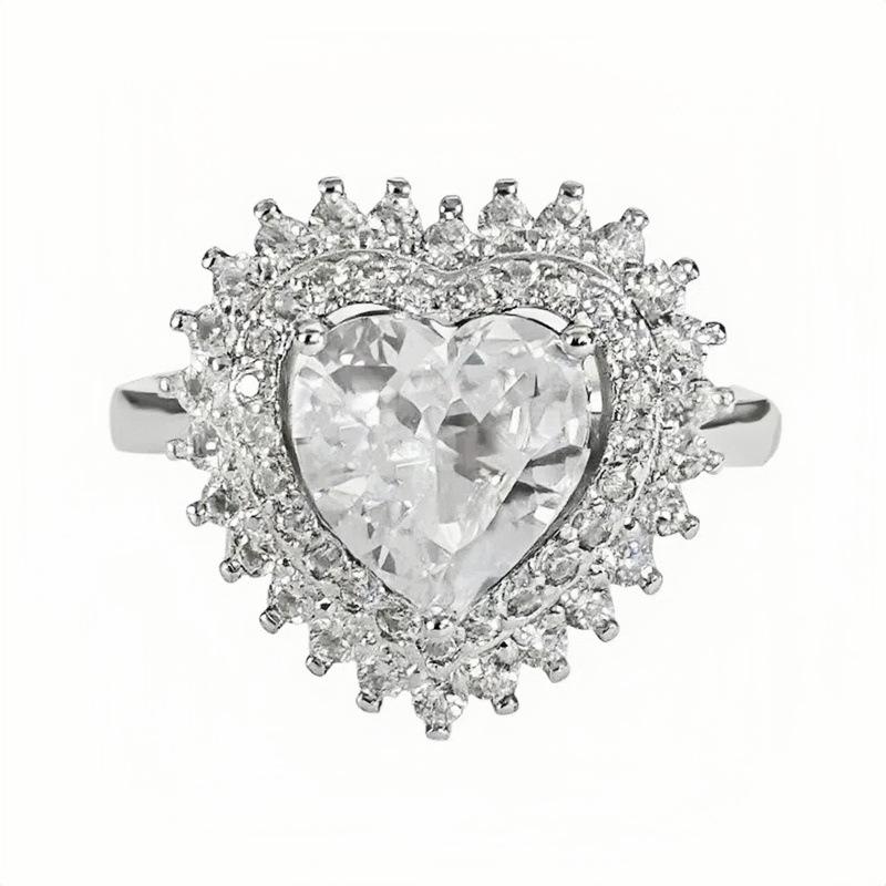 Любовь, Мода И Роскошь, Полный Звезд, Кольца С Инкрустацией Цирконами, Нишевое Высококлассное Ощущение, Изысканное И Красивое Кольцо На Указательный Палец, Женщины