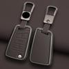 Alloy Leather Car Key Case Cover For VW Volkswagen Golf 7 MK7 Tiguan MK2 For Seat Ateca Leon FR 2 Ibiza Sk