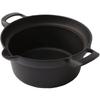Nanbu Iron Craft Frying Pan, 22cm, Iron, Made In Japan, 1.8L, Black, IC-011