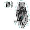 Under Desk Drawer Organizer, No Drilling Mesh Metal Hidden Under Desk Storage Drawer, Desk Organizer With 2 Tier Slide Out Drawer For Home And Office