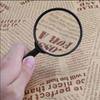 Mini Pocket Magnifying Glass 60mm Handheld Newspaper Reading Toy Student Magnifier