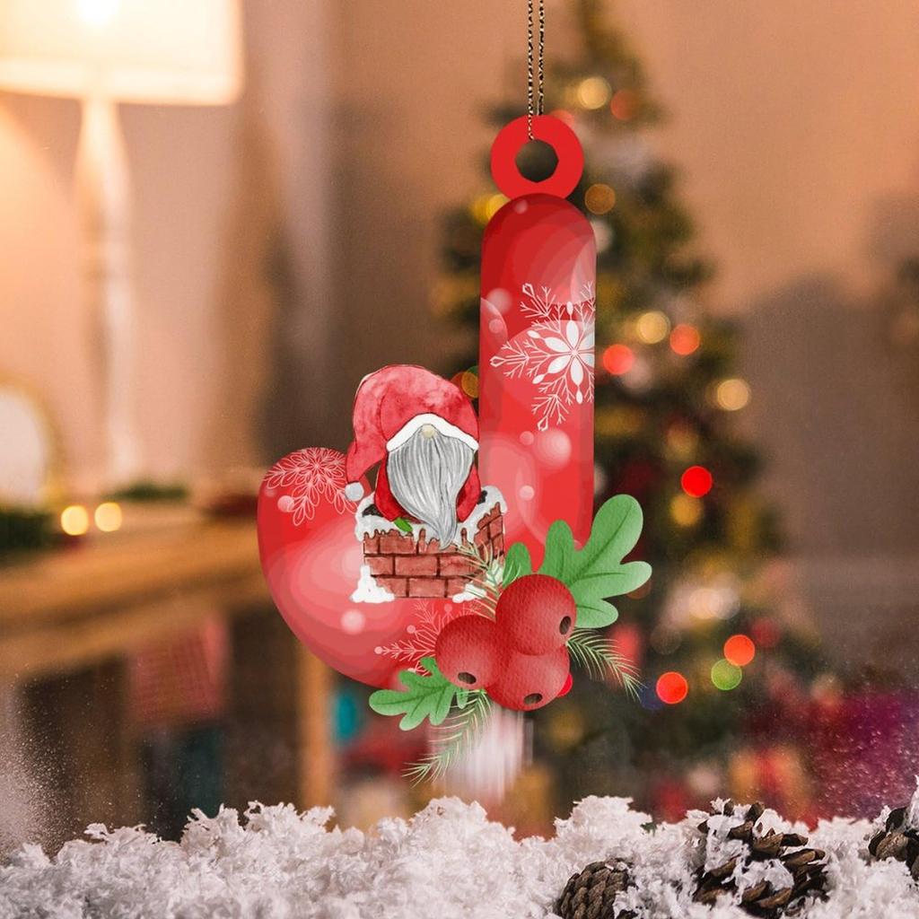 Рождественское украшение Подвеска Рождественская елка Бирка Тематическая вечеринка Поделки Орнамент