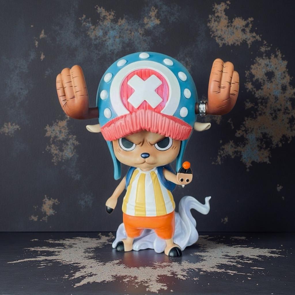 В наличии 1 штука Фигурка Чоппера из One Piece 10 см «Два года спустя» Милая и креативная Q-стол Украшения Вокруг Второго Элемента