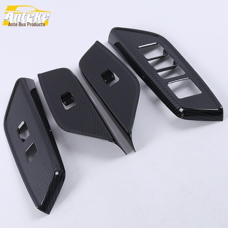 ES200 Door Window Armrest Decorative Frame for Car - Glass Switch Button Bright Patch