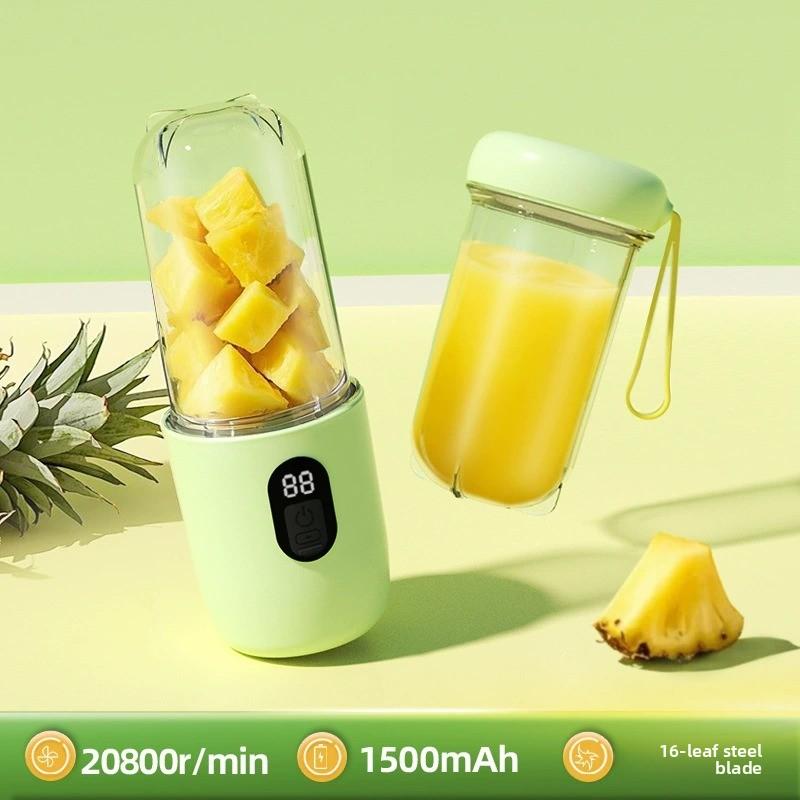 Licuadora portátil USB recargable mini exprimidor eléctrico para frutas y batidos al aire libre