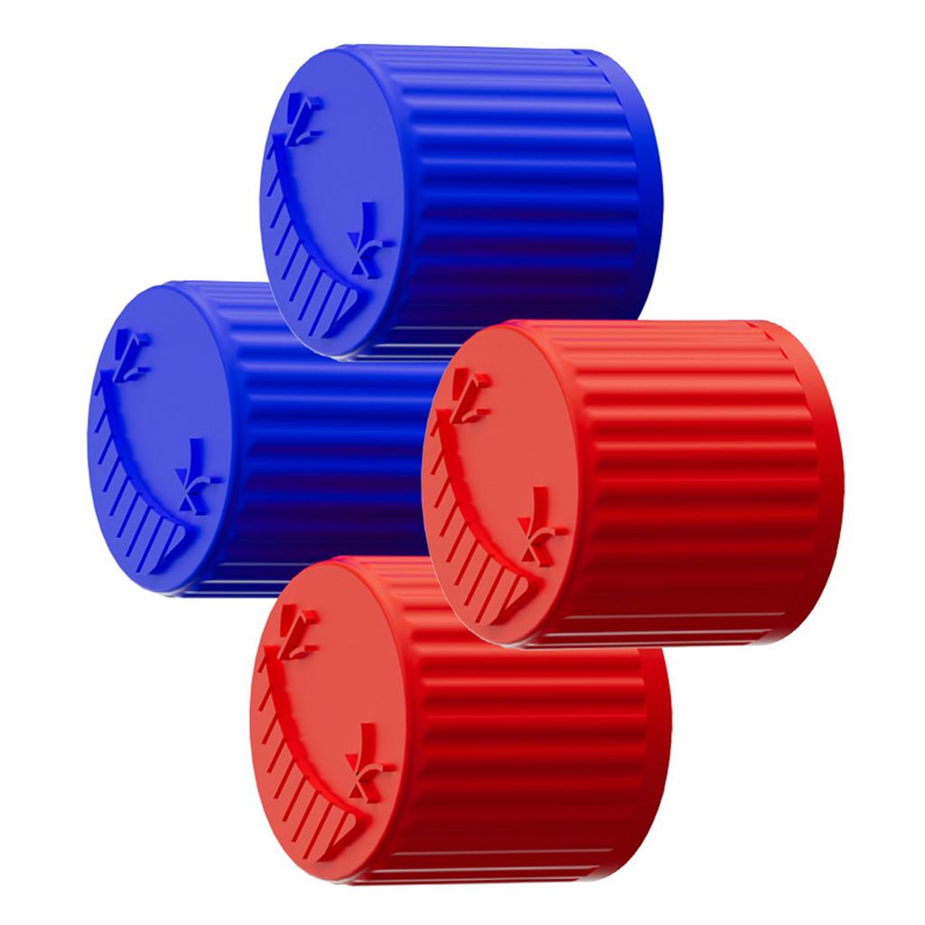 Крышка ручки клапана для ванной комнаты Нескользящая крышка углового клапана Рукоятка Силиконовый рукав маховика для большинства ручек угловых клапанов