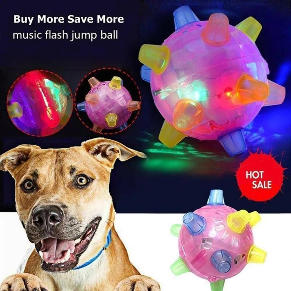 Unique Light-up Toy Flashing Dancing Ball For Kids With Colorful Sound Effects
