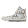 Chiikawa x Converse All Star CM HI удобные и универсальные высокие парусиновые кеды для мужчин и женщин бежевого цвета