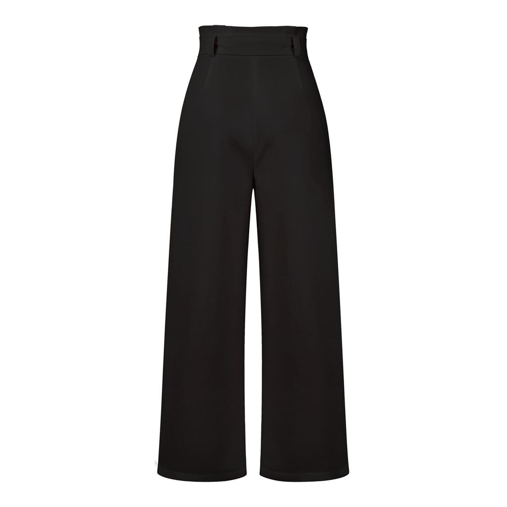 Женские повседневные брюки с темпераментом на рабочем месте, свободные и универсальные прямые брюки, брюки