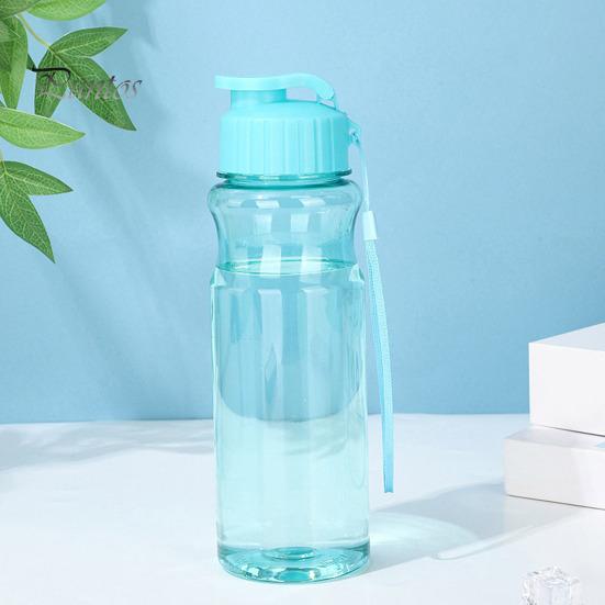 PC Water Container Sports Bottle, with Flip Lid, 550ml Capacity Leak-Proof Portable Bottle for Hiking Cup, Outdoor Fitness Gym And One Click