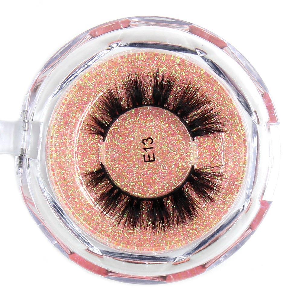 AMAOLASH Eyelashes Mink Lashes High Volume Thick False Eyelashes 3D Eyelash Extension Dramatic Soft Long Lasting Eye Lashes E01
