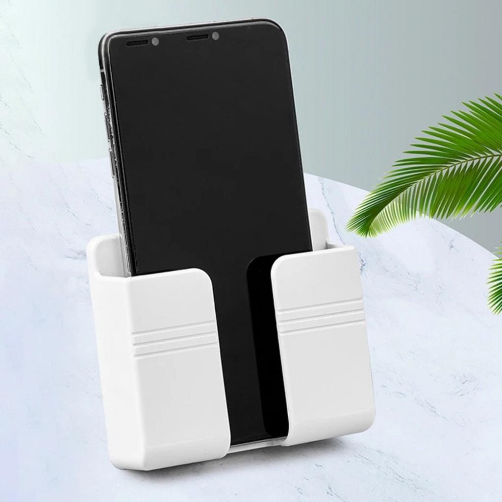 Mobile Phone Wall Bracket/wall Storage Box/power Strip Storage Box/multifunctional Wall Hook/non Perforated Tenant Friendly Bracket