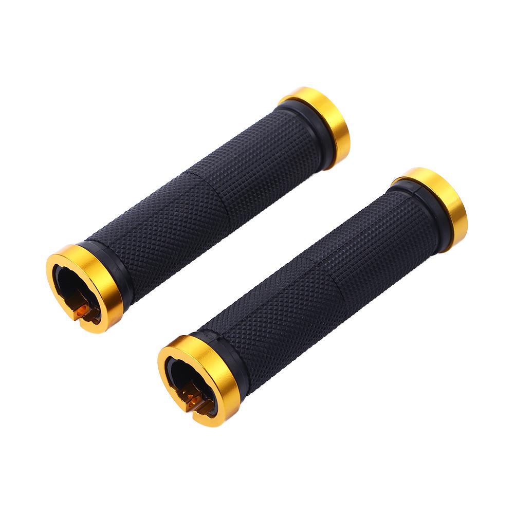 Soft Rubber Bilateral Lock Bike Grips Handlebar Grip Bicycle Handler Grip Bicycle Handlebar Cover