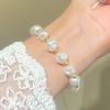 Baroque Shaped Imitation Pearl Bracelet New Special Fashionable Luxurious High-End Elegant Bead Bracelet Women's Party Jewelry