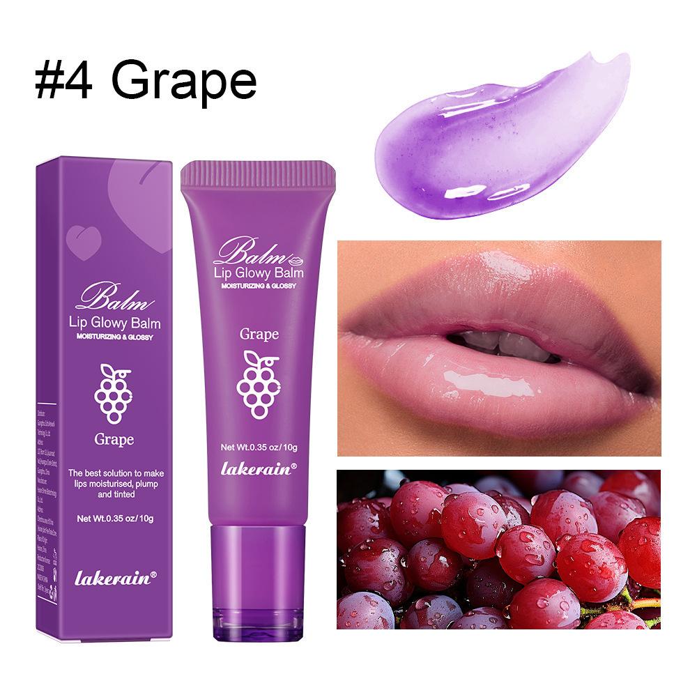 Красочная фруктовая помада персиковый бальзам для губ, меняющий температуру, увлажняющий, водостойкий, стойкий, увлажняющий бальзам для губ
