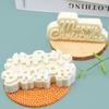Happy Birthday Silicone Mold for DIY Candles, Plaster, and Diffuser Stones
