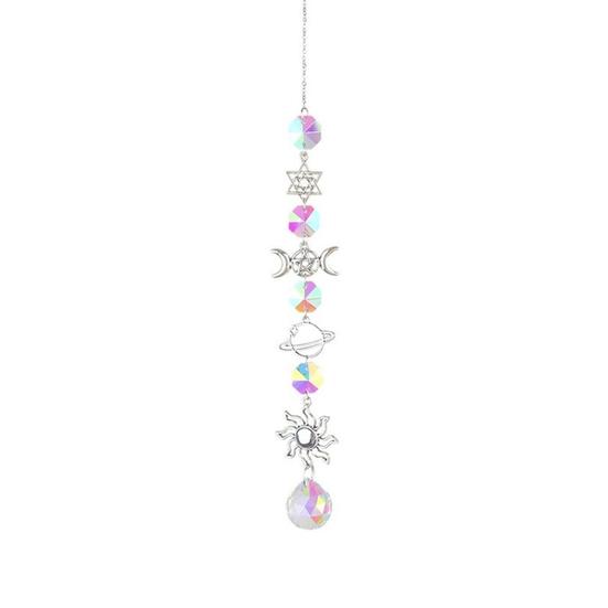 Подвесной кулон Sun Catcher Shiny Decorative Diamond Alloy Garden Prisms, подвесной декоративный кулон AVE