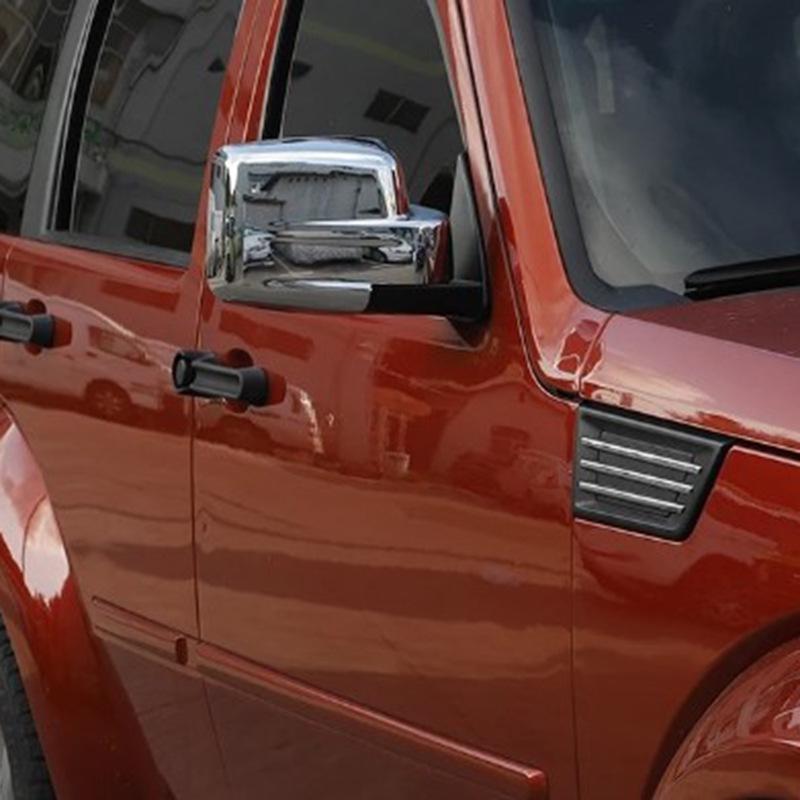 Накладка на зеркало заднего вида из углеродного волокна для Jeep Patriot 2011-2016