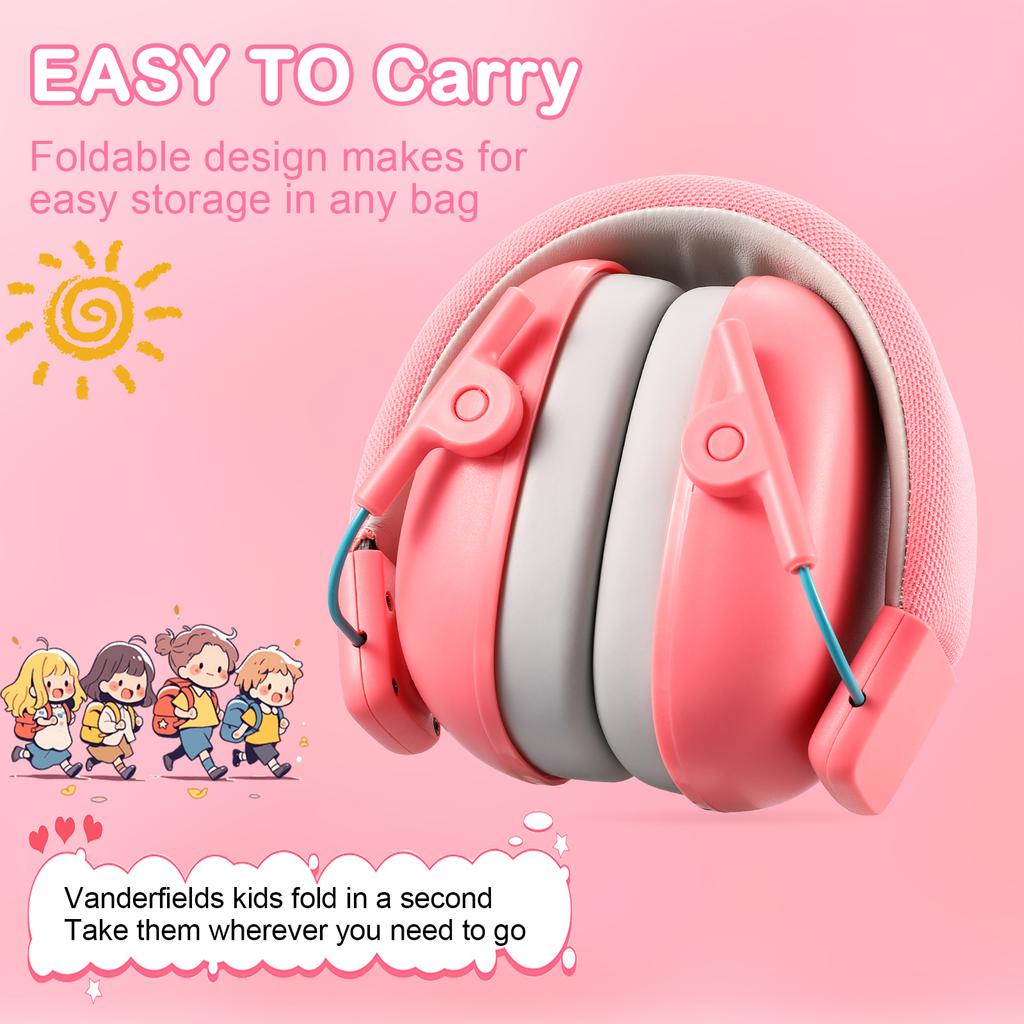 Anti Noise Baby Headphone Child Ear Protection Earmuffs Comfortable  Adjustable Noise Reduction Headset for Concerts Fireworks