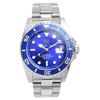 HYAKUICHI 101 No.1 Quartz Diver's Watch with Date Display, Water Resistance To 20 ATM, HYAKU1-001 (Blue)