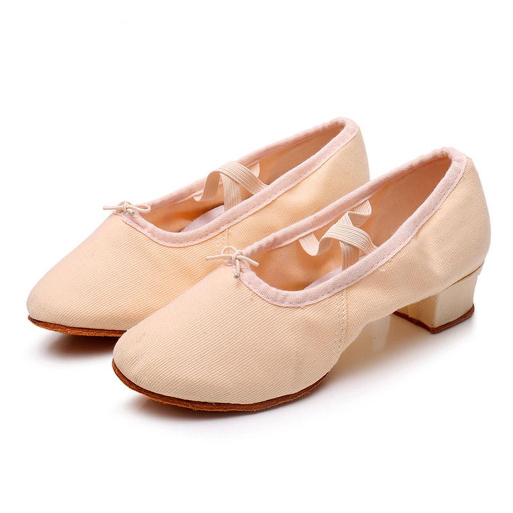 Женщины Дамы Танцы Румба Вальс Пром Бальные Латинский Балет Танцы Синглы Обувь