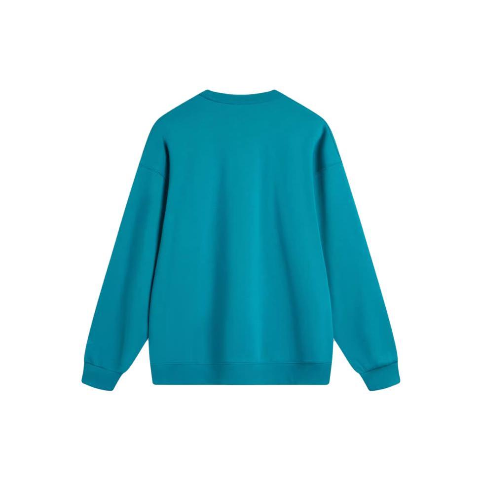 Толстовка Li Ning Weekend для молодежи, унисекс, кораллово-синяя AWDU785-4